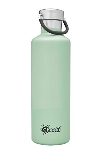 CHEEKI Unisex's Water Bottle, Pistachio, 600ml