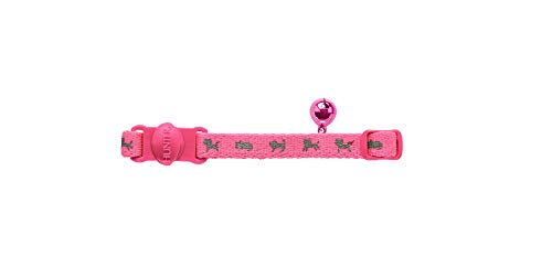 Cat Collar Neon Nylon Pink, Safety Click  Pack Of 3 | Hunter