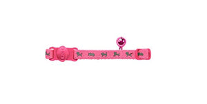 Cat Collar Neon Nylon Pink, Safety Click  Pack Of 3 | Hunter