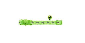 Cat Collar Neon Nylon Green, Safety Click  Pack Of 3 | Hunter