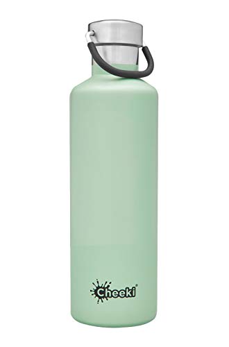 CHEEKI 600ml Insulated Leak Proof Water Bottle With Life Time Warranty (Pistachio)