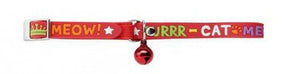 Cat Collar Derby Rubber Red  Pack Of 3 | Hunter