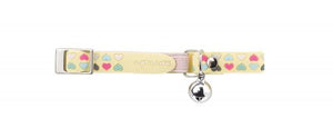 Cat Collar Siena Rubber, Yellow  Pack Of 3 | Hunter