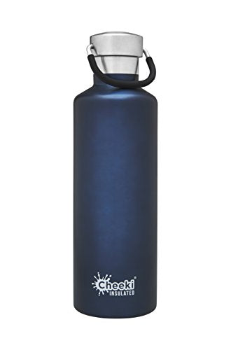 CHEEKI 600ml Insulated Leak Proof Water Bottle With Life Time Warranty (Ocean)