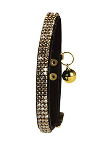 Cat Collar Cristal Princesse Black