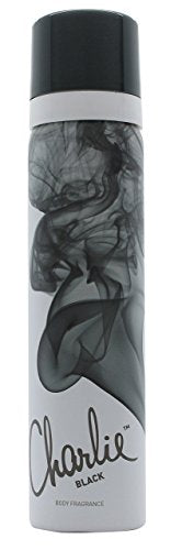 Charlie Black Body Fragrance For Her Scent Of White Musk Plus Mandarin, 75 ml