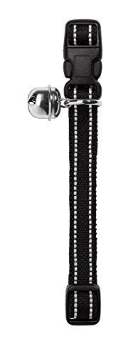 Cat Collar Flashlight Nylon Black Reflecting  Pack Of 3 | Hunter