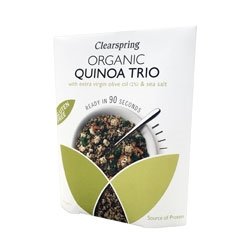 Clearspring Org GF 90 Sec Quinoa Trio 250g X 3 (Pack of 3)