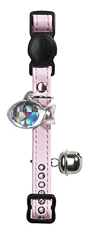Cat Collar Modern Art Luxus Artificial Leather Light Pink/ White Pack Of 3 | Hunter