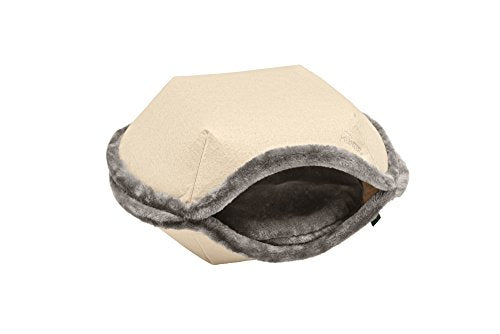 Cat And Dog Bed "By Laura" 55 Cm, Cream | Hunter