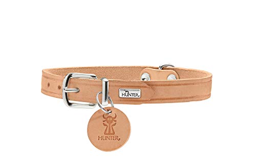 Collar Aalborg, 37 Soft Genuine Cow Leather, Tan | Hunter