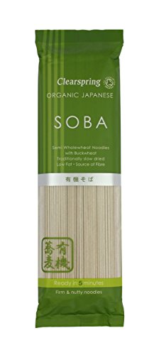 Clearspring Organic Japanese Soba Noodles 200 g (Pack of 2)