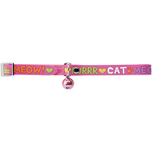 Cat Collar Derby Rubber Pink  Pack Of 3 | Hunter