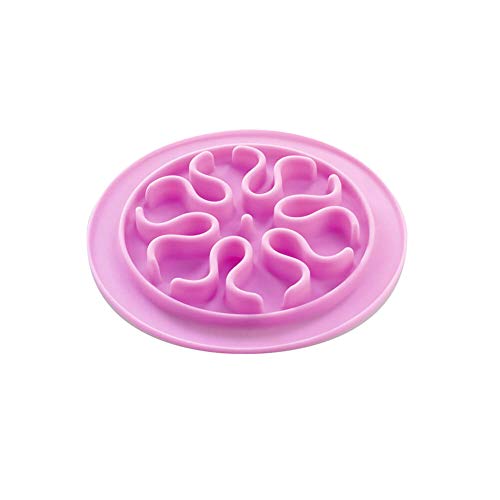 Cat Silicone Feeding Control Bowl   Lian Light Pink  Pack Of 2 | Hunter