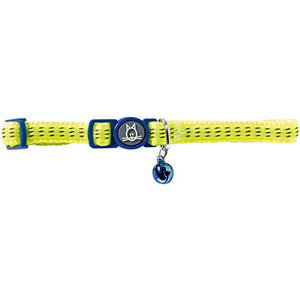 Cat Collar Turin Nylon Yellow With Stripes  Pack Of 3 | Hunter