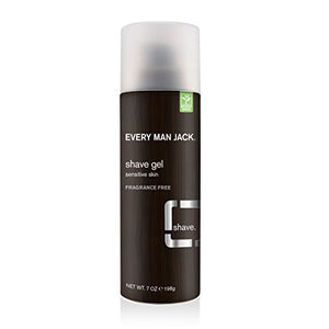 Every Man Jack | Shave Gel - Fragrance Free | 1 x 207ml