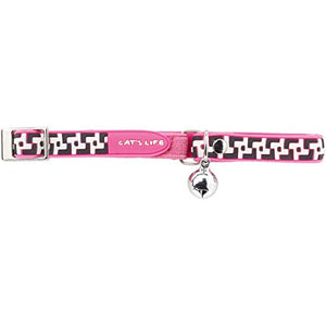 Cat Collar Krakau Rubber, Pink  Pack Of 3 | Hunter