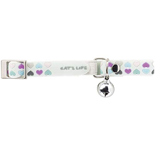 Cat Collar Siena Rubber, White  Pack Of 3 | Hunter