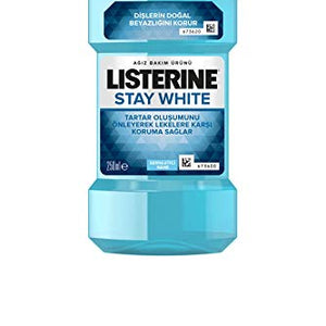 Listerine Advanced Stay White Tartar Control Mouthwash 250ml