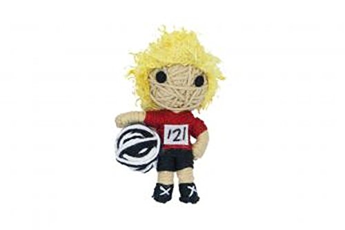Footballer String Doll With Catnip (Case Of 3) | James & Steel