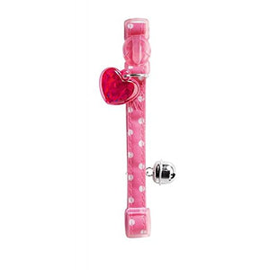 Cat-Collar Glossy Dots Light-Pink  Pack Of 3 | Hunter