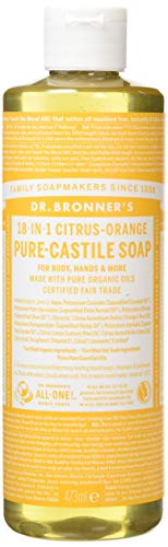 Dr Bronner Organic Citrus Castile Liquid Soap 237ml