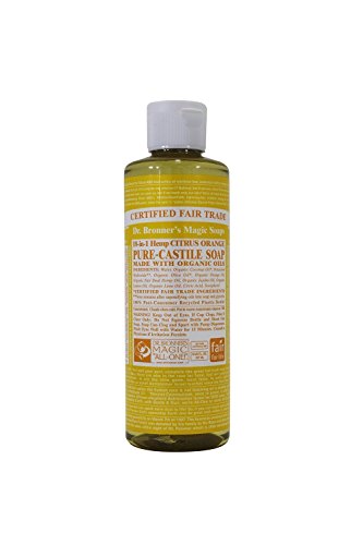 Dr Bronners Pure Castile Soap Citrus Orange, 237ml