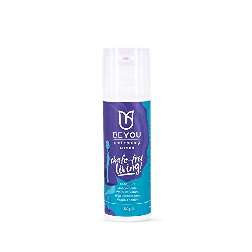 BeYou Anti-Chafing Cream | Chub Rub | All Natural Ingredients | Vegan Friendly | Antibacterial | Water Resistant Anti-Chafing Cream|