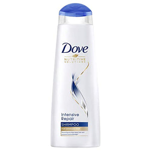 Dove Intense Repair, Cleansing and Vitalising Shampoo, Hair Care for Men and Women, Repairs and Moistuiriserises Damaged Hair, Softens and Cleans All Hair Styles and Colours (3 x 250 ml)
