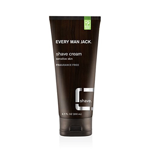 Every Man Jack Fragrance Free Shave Cream, 198 ml