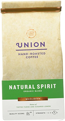 Union Hand Roasted Coffee Organic Wholebean, 200g
