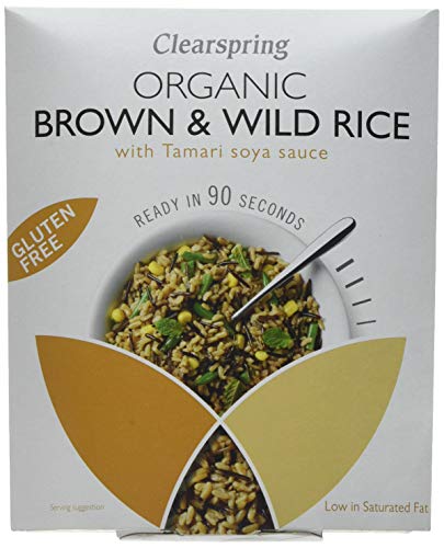 Clearspring Organic Gluten Free Brown Wide Rice Noodles, 200g