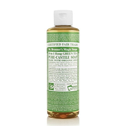 Dr Bronner Org Green Tea Castile Liq Soap 236ml X 2 (Pack of 2)