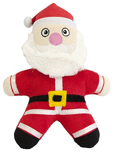 Santa Plush Toy With Double Squeaker | Pet Brands Xmas Collection