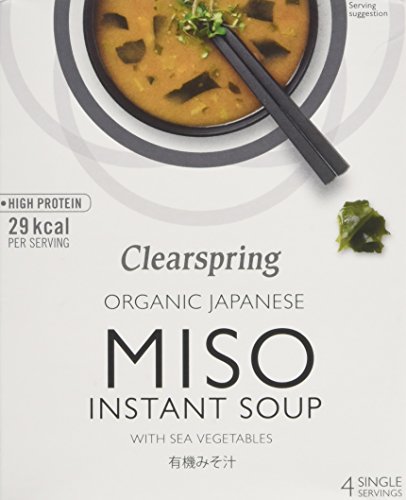 Clearspring Organic Instant Miso Soup 40 g (Pack of 2)