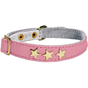Cat Collar Etoiles Orange