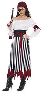 Smiffys Pirate Lady Costume, Medium