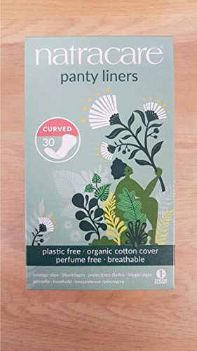 Natural Pantyliners Curved (30's) - (x 5 Pack)
