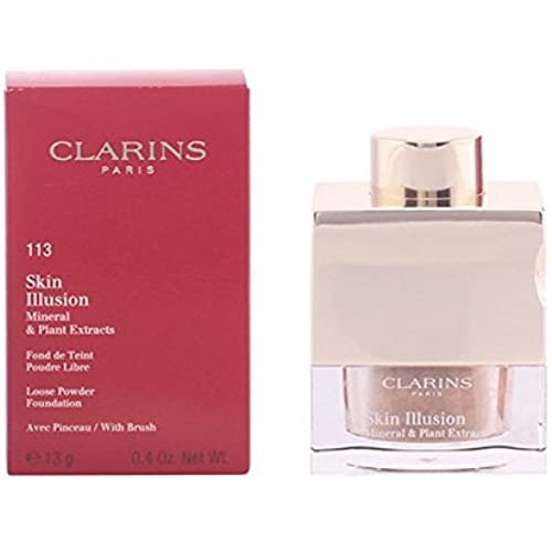 Clarins Skin Illusion Mineral & Plant Extracts Powder Foundation - #113 Chestnut