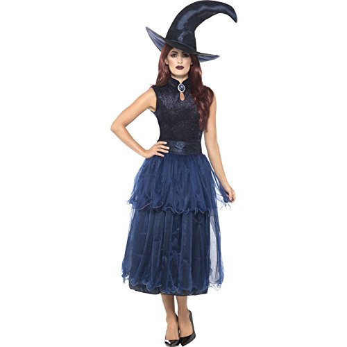 Smiffy's 45112S Deluxe Midnight Witch Costume (Small)