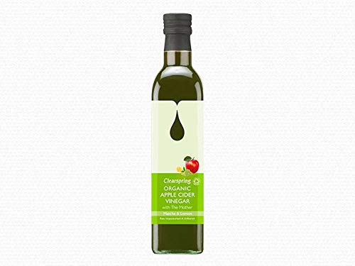 Clearspring Organic Matcha and Lemon Apple Cider Vinegar with The Mother, 500g