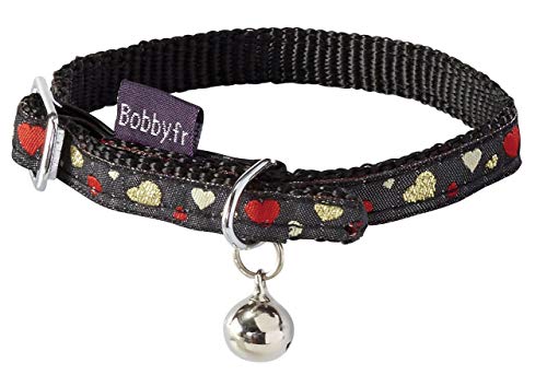 Cat Collar Lovely Black Xs