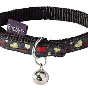 Cat Collar Lovely Black Xs