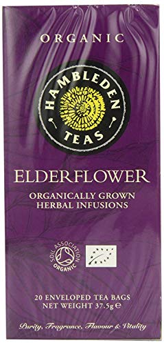 Hambleden Organic Elderflower Tea Bags (Pack of 4)