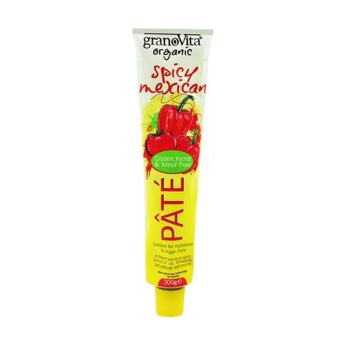 GranoVita Organic Mexican Pate 200g (Pack of 6)
