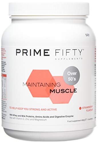 Prime Fifty 490 g Maintaining Muscle - Strawberry