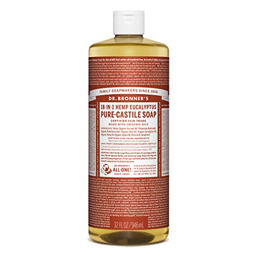 Dr. Bronner's Pure-Castile Liquid Soap - Eucalyptus 32oz.