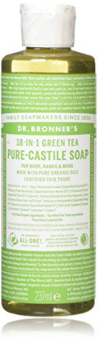 Dr Bronner Organic Green Tea Castile Liquid Soap 237 ml