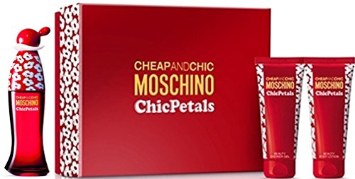 Moschino Cheap & Chic Petals Eau De Toilette 50ml Body Lotion Shower Gel