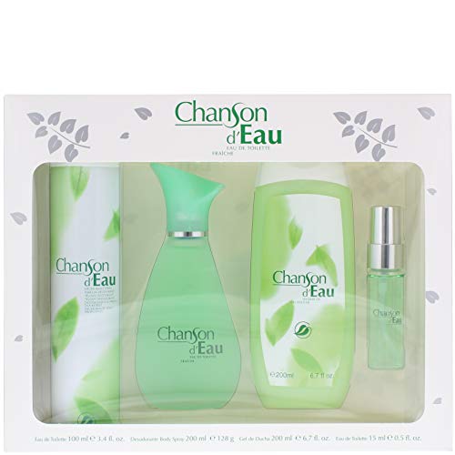 Chanson D'Eau Eau de Toilette Fraiche Deodorant Shower Gel Giftset For Her, 100 ml